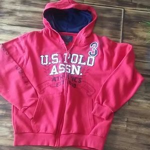 Us Polo Hoodie sweat shirt Size M